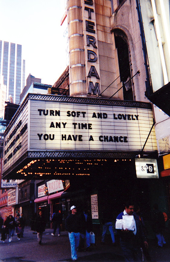 Jenny Holzer soft and lovely